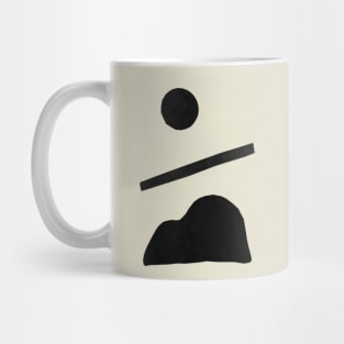 Balance Black Shapes Mug